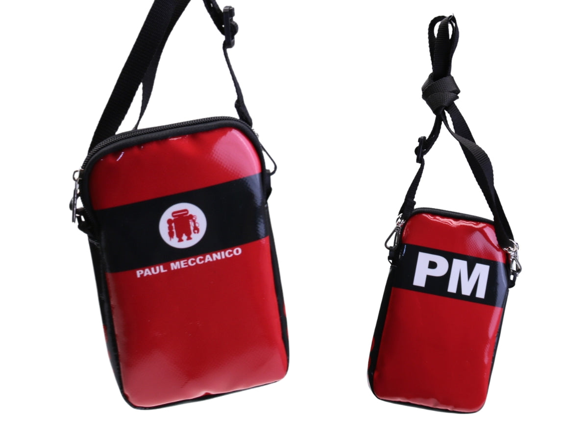 - RED MOBILE PHONE BAG.