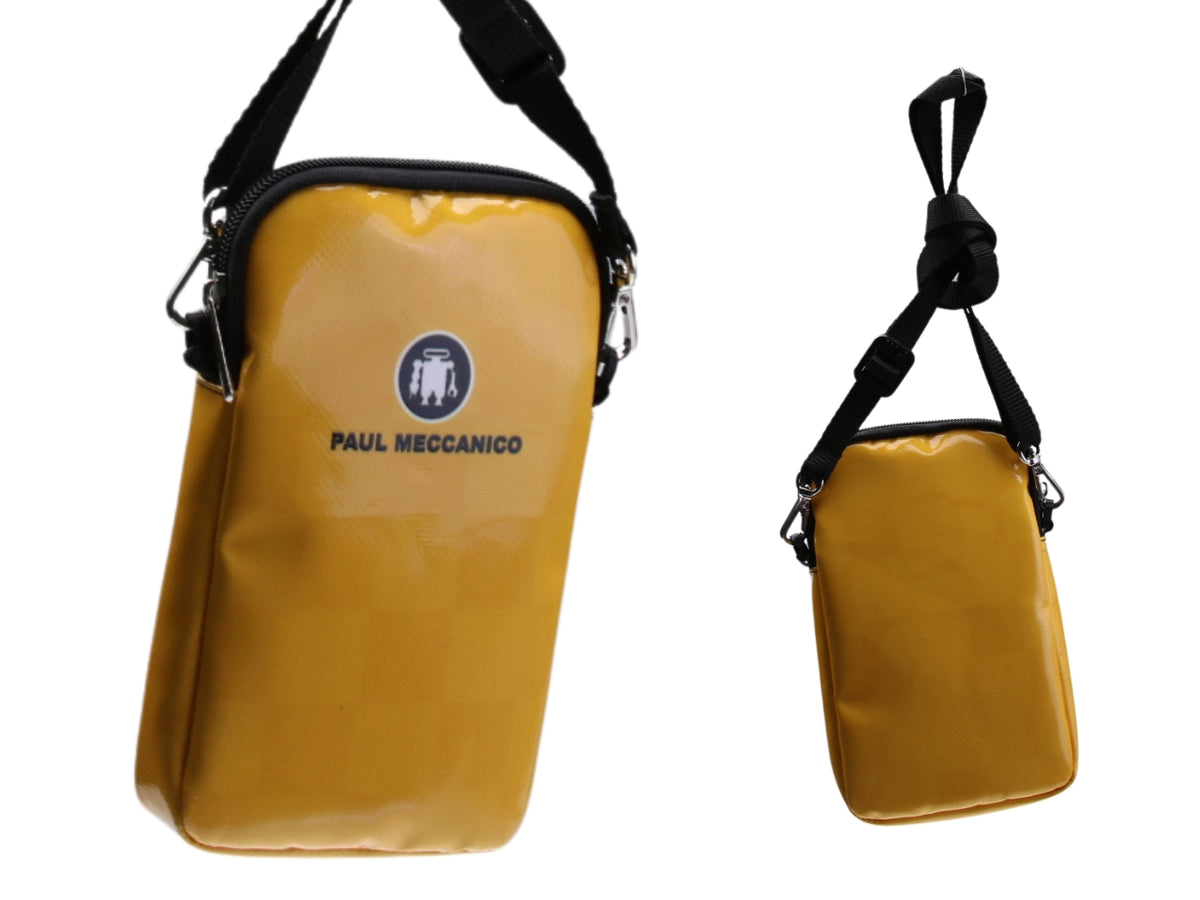 - YELLOW MOBILE PHONE BAG.