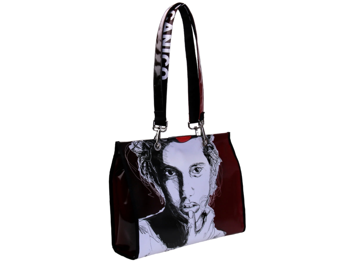 SHOPPER BAG &quot;SCARABOCCHIO&quot;. MODELLO PEPE IN TELONE CAMION.