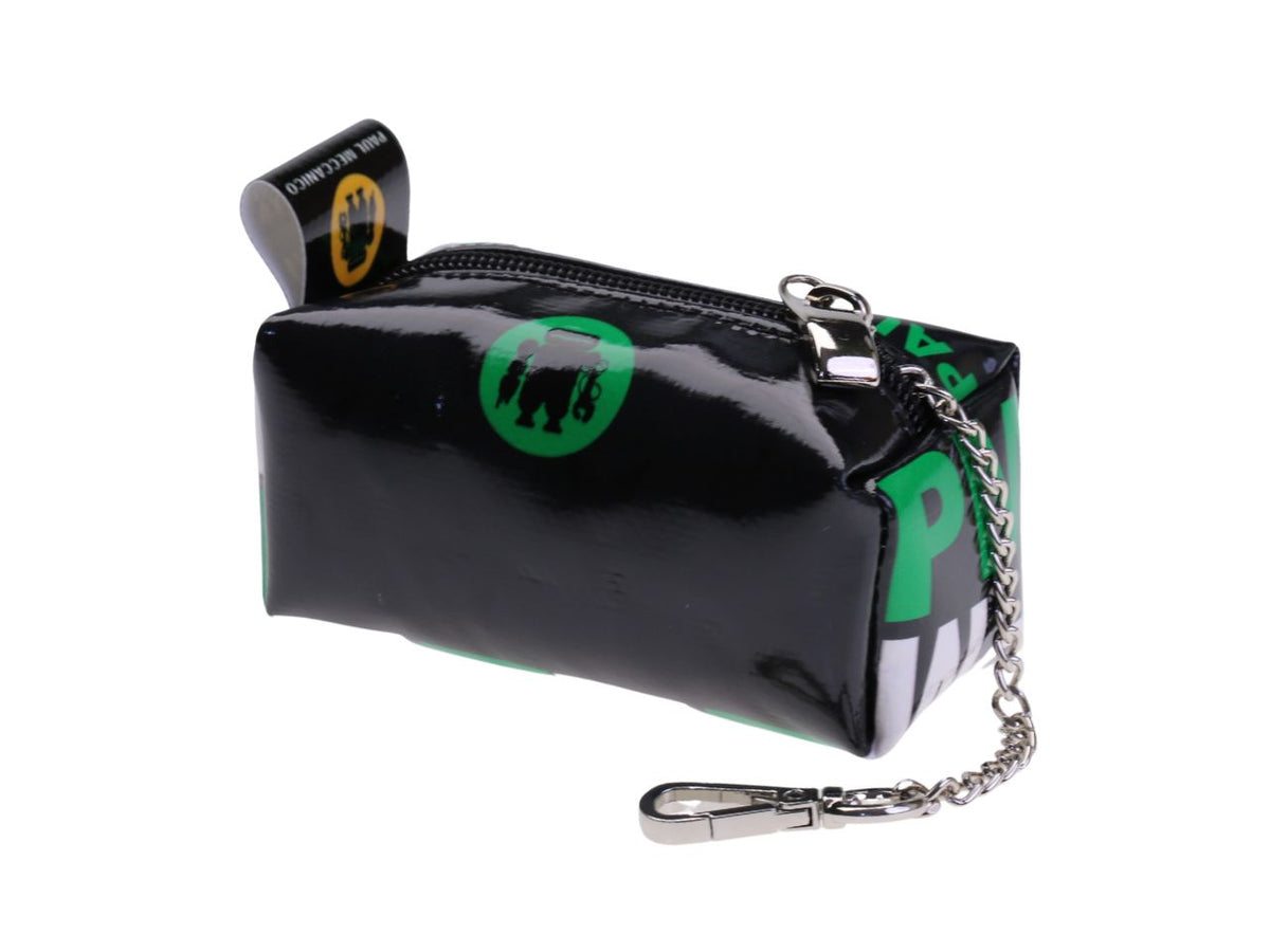 ...PENCIL CASE DESIGN KEYCHAIN BLACK AND GREEN COLOURS.