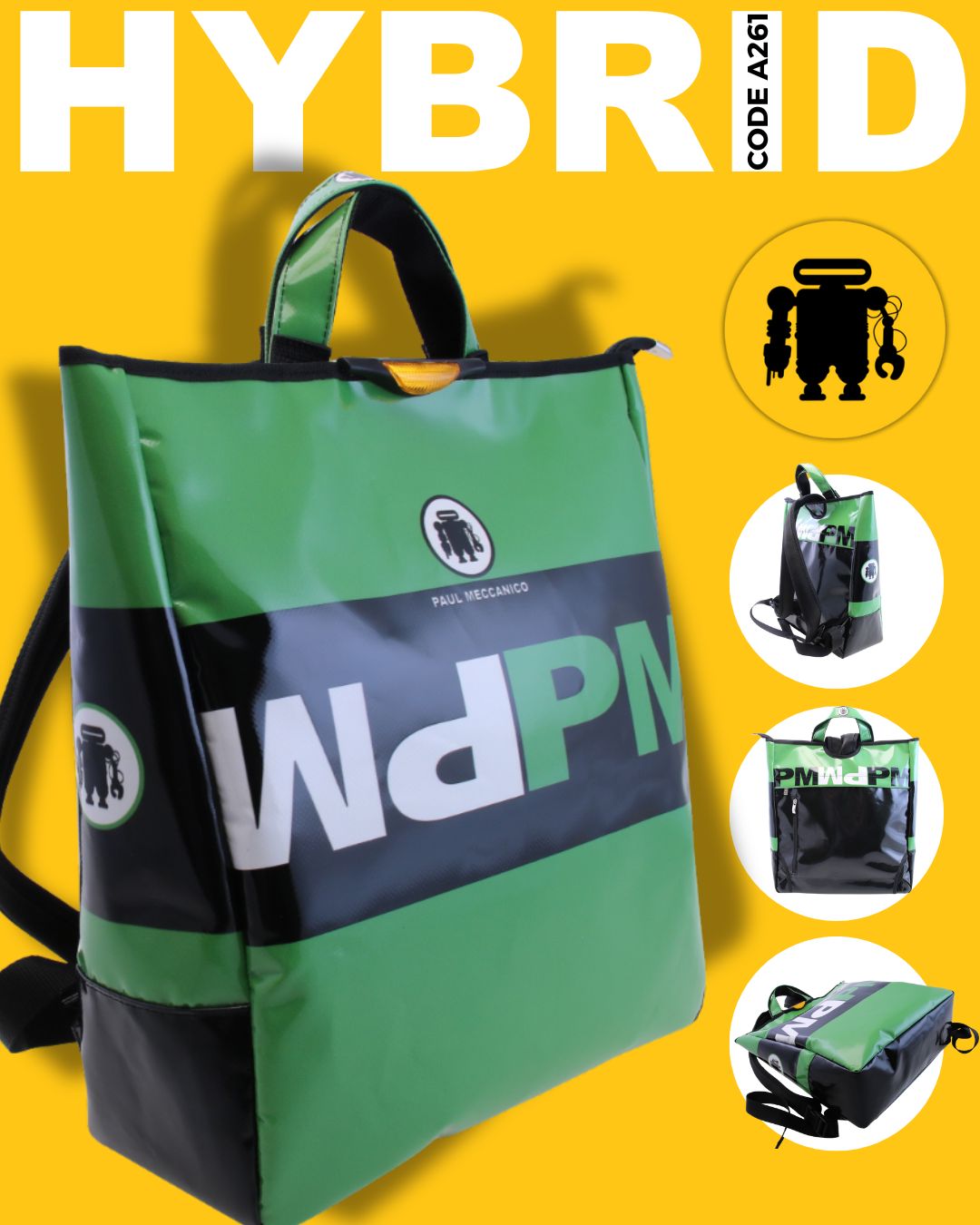 Hai mai desiderato una borsa che si trasformi quando ne hai bisogno?
La nostra #Hybrid è tornata… anche in nuove varianti.
In un attimo diventa uno zaino e sei pronto per ogni avventura.
Edizione limitata!
.
.
#PaulMeccanico #Hybrid24H #BorsaTrasformabile #ZainoBorsa #EdizioneLimitata #DesignItaliano #AccessoriModa #StileUrbano #EverydayCarry #BorsaMultifunzione #MadeInItaly #UrbanStyle #GearForLife #ModaUnisex #ReadyToGo