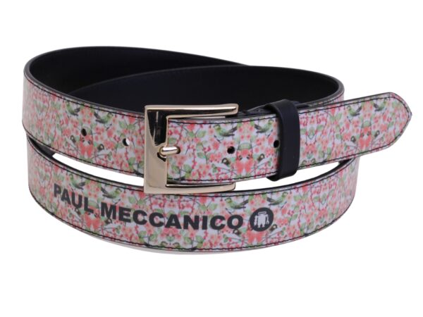 OFF WHITE WOMEN'S BELT "GARDEN STYLE" MADE OF LORRY TARPAULIN