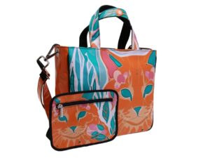 TOTE BAG CAPSULE "POP TROPICAL". MODEL GLAM MADE OF LORRY TARPAULIN. - Image 5
