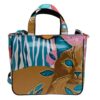 TOTE BAG CAPSULE "POP TROPICAL". MODEL GLAM MADE OF LORRY TARPAULIN.