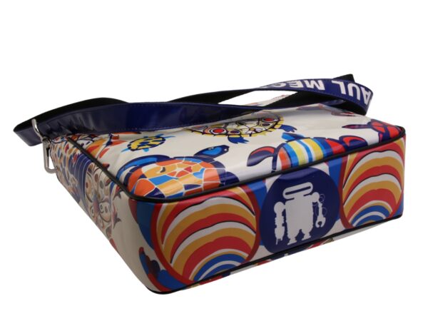TOTE BAG CAPSULE "POP TROPICAL". MODEL GLAM MADE OF LORRY TARPAULIN. - Image 5