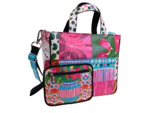 TOTE BAG CAPSULE "POP TROPICAL". MODEL GLAM MADE OF LORRY TARPAULIN - Image 4