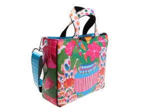 TOTE BAG CAPSULE "POP TROPICAL". MODEL GLAM MADE OF LORRY TARPAULIN - Image 2