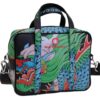 RECTANGULAR WOMEN'S BAG WITH ORIENTAL PATTERN. MODEL PINCA MADE OF HAMMERED SYNTHETIC LEATHER.