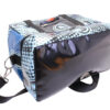 LIGHT BLUE HAND LUGGAGE BAG 40 X 20 X 25 CM. "TECNO STYLE". MODEL FLYME MADE OF LORRY TARPAULIN. - Image 7