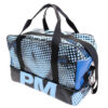 LIGHT BLUE HAND LUGGAGE BAG 40 X 20 X 25 CM. "TECNO STYLE". MODEL FLYME MADE OF LORRY TARPAULIN. - Image 3