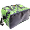 BLACK AND GREEN HAND LUGGAGE BAG 40 X 20 X 25 CM. MODEL FLYME MADE OF LORRY TARPAULIN. - Image 6