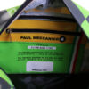 BLACK AND GREEN HAND LUGGAGE BAG 40 X 20 X 25 CM. MODEL FLYME MADE OF LORRY TARPAULIN. - Image 8