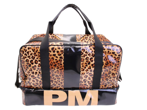 HAND LUGGAGE BAG WITH ANIMALIER FANTASY 40 X 20 X 25 CM. MODEL FLYME MADE OF LORRY TARPAULIN. - Image 4