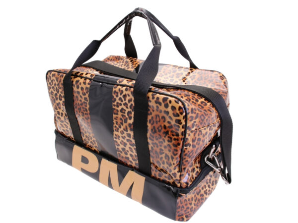 HAND LUGGAGE BAG WITH ANIMALIER FANTASY 40 X 20 X 25 CM. MODEL FLYME MADE OF LORRY TARPAULIN. - Image 3
