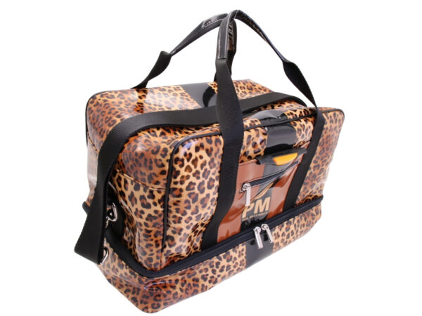 HAND LUGGAGE BAG WITH ANIMALIER FANTASY 40 X 20 X 25 CM. MODEL FLYME MADE OF LORRY TARPAULIN. - Image 2