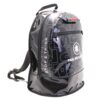 BLACK BACKPACK WITH LETTERING FANTASY. MODEL SUPER MADE OF LORRY TARPAULIN. - Image 2