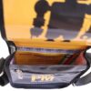 BORSELLO A TRACOLLA NERO E GIALLO. MODELLO MIPOK IN TELONE CAMION. - immagine 5