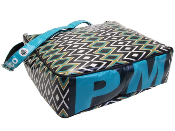 MAXI TOTE BAG WITH ETHNIC FANTASY. MODEL AIRSTONE MADE OF LORRY TARPAULIN - Image 6