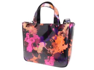 TOTE BAG WITH TIE DYE FANTASY. MODEL GLAM MADE OF LORRY TARPAULIN. - Image 3