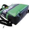 2 IN 1 BRIEFCASE AND BACKPACK DARK GREEN AND BLACK COLOURS. MODEL HYBRID MADE OF LORRY TARPAULIN. - Image 6