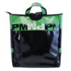 2 IN 1 BRIEFCASE AND BACKPACK DARK GREEN AND BLACK COLOURS. MODEL HYBRID MADE OF LORRY TARPAULIN. - Image 5