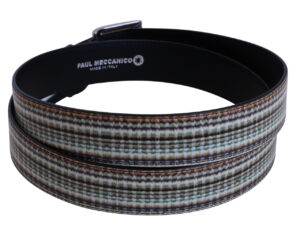 BEIGE MEN'S BELT MADE OF LORRY TARPAULIN - Image 2