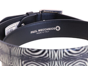 CINTURA UOMO FANTASIA ANIMALIER IN TELONE DA CAMION - immagine 4