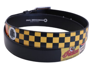 MEN'S BELT "VINTAGE STYLE" MADE OF LORRY TARPAULIN - Image 2