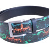 MEN'S BELT WITH DRIPPING FANTASY MADE OF LORRY TARPAULIN