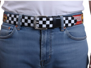 MEN'S BELT "VINTAGE STYLE" MADE OF LORRY TARPAULIN - Image 4