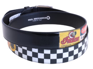 MEN'S BELT "VINTAGE STYLE" MADE OF LORRY TARPAULIN - Image 2