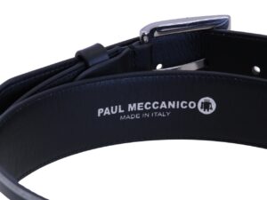 BLACK AND WHITE MEN'S BELT MADE OF LORRY TARPAULIN - Image 3