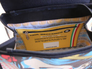 WOMEN'S "BACKPACK" WITH POP FANTASY. MODEL PULP MADE OF HAMMERED VEGAN LEATHER. - Image 6