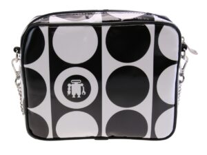 BLACK & WHITE CLUTCH. MODEL PARK MADE OF LORRY TARPAULIN - Image 3
