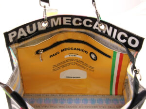 MULTICOLOR SHOPPER BAG WITH FLORAL FANTASY. MODEL PEPE MADE OF LORRY TARPAULIN - Image 3