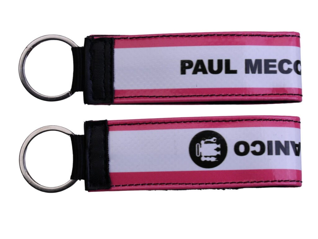 I COLORI ROSA E BIANCO DELL'ORGANIZZATORE DI CHIAVI.