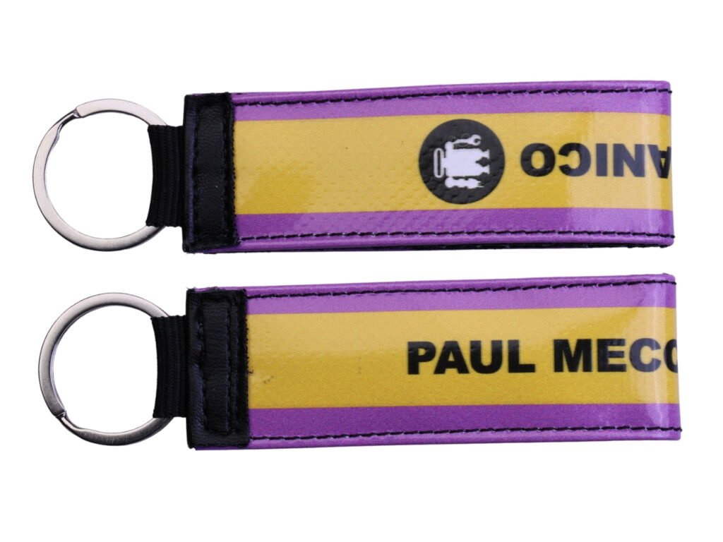 ORGANIZZATORE A CHIAVE NEI COLORI LILLA E GIALLO.