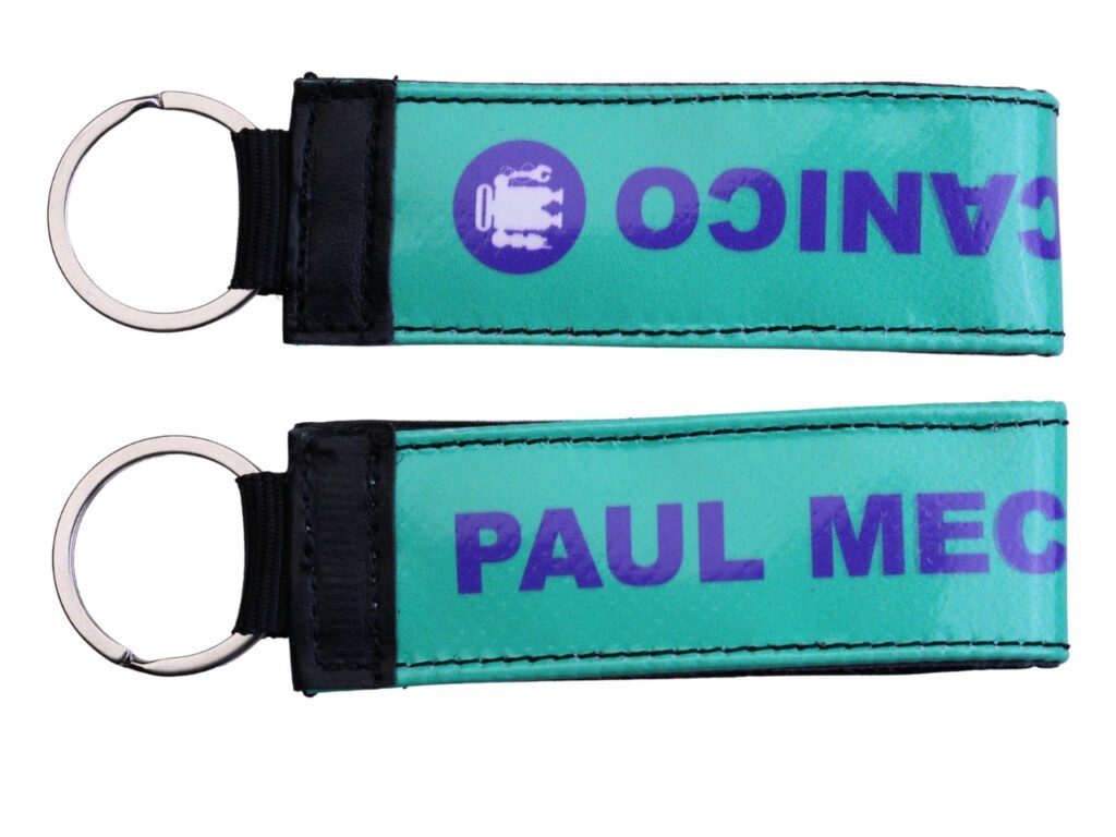 ORGANIZZATORE DI TASTI COLORE VERDE ACQUA.