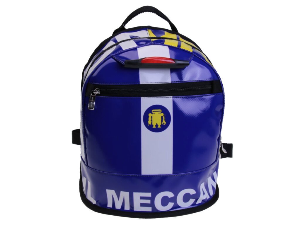 ZAINO REALE MODELLO SUPERINO REALIZZATO CON TELONI DI CAMION. - Edizione limitata Paul Meccanico