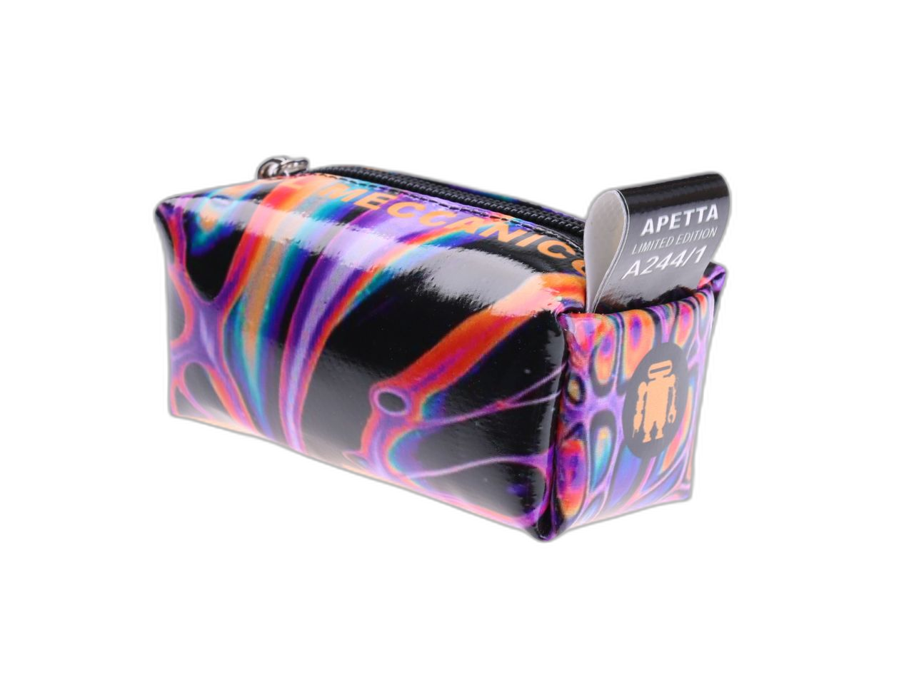 ...PORTACHIAVI A FORMA DI ASTUCCIO CON FANTASIA TIE DYE.