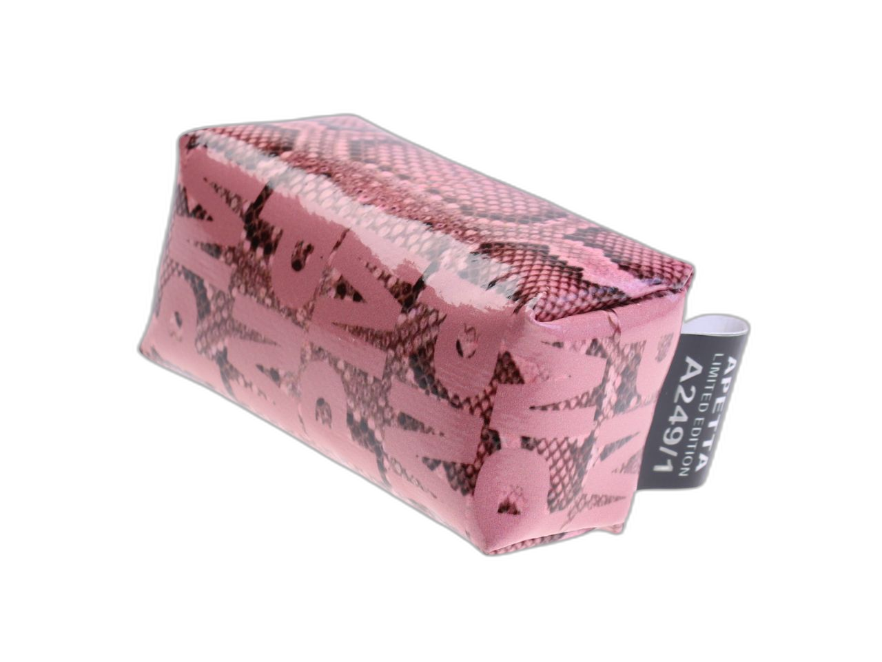 ...PENCIL CASE DESIGN KEYCHAIN PINK COLOUR WITH ANIMALIER FANTASY.