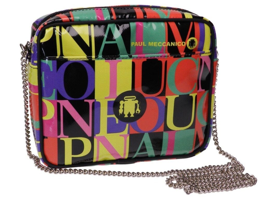 FRIZIONE FANTASIA DI SCRITTE MULTICOLORE. MODELLO DI PARCO REALIZZATO CON TELONI DI CAMION. - Edizione limitata Paul Meccanico