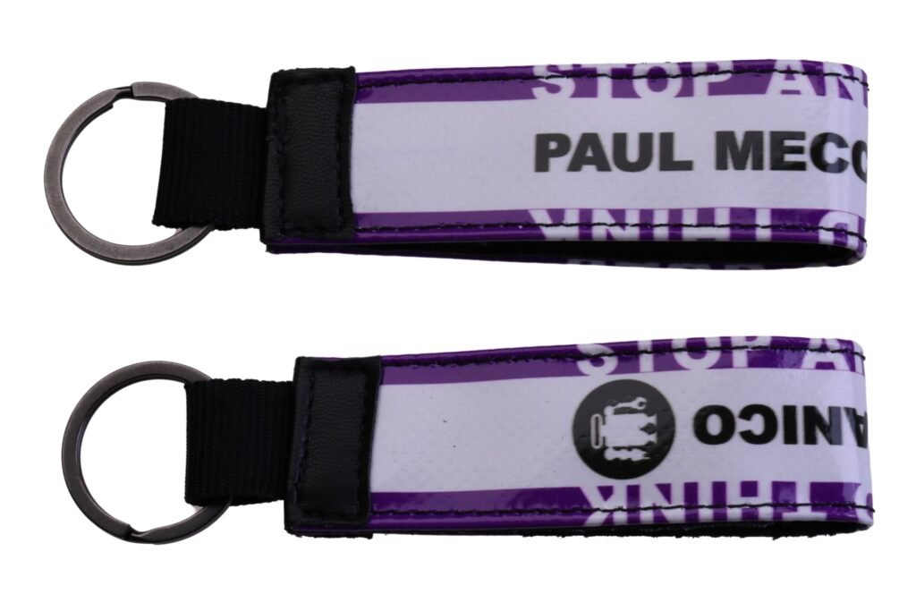 ...ORGANIZER PER CHIAVI BIANCO E LILLA.