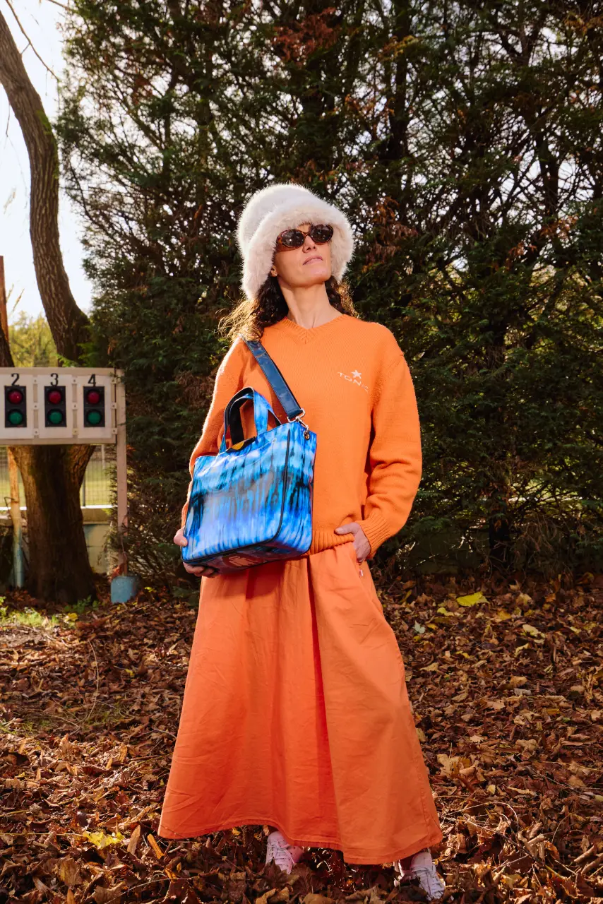 PM GLAM UNIQUE PIECE BAG model Monia