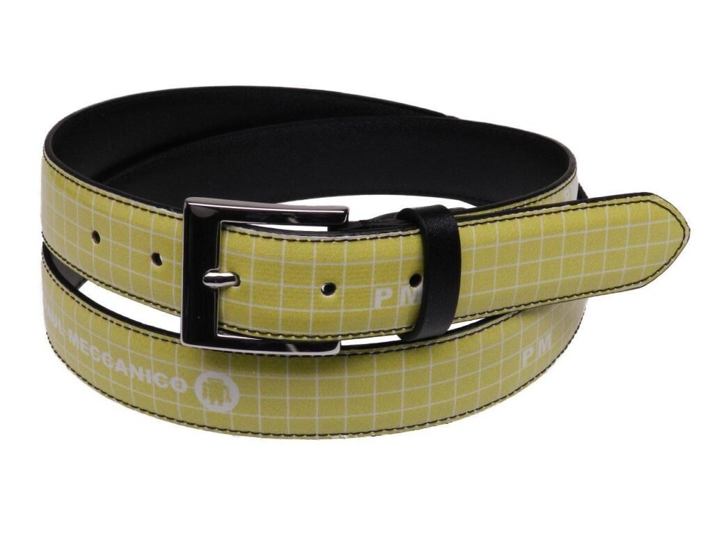 CINTURA DA DONNA VERDE MELA PAUL MECCANICO IN TARPAULINO DI LORRY - Pezzi unici Paul Meccanico