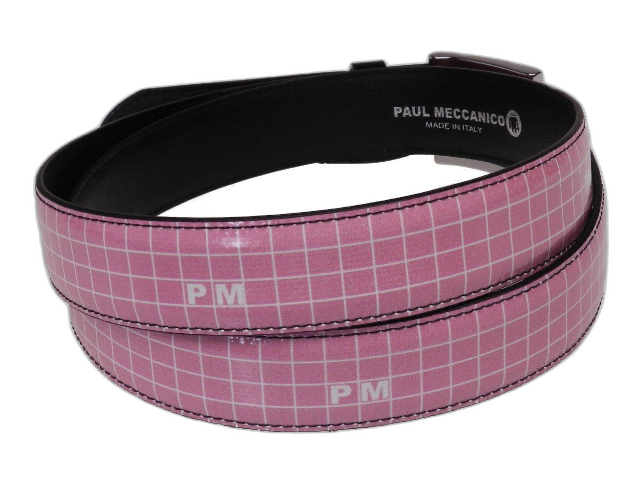 CINTURA ROSA DA DONNA PAUL MECCANICO IN TARPAULINO DI LORRY - Pezzi unici Paul Meccanico
