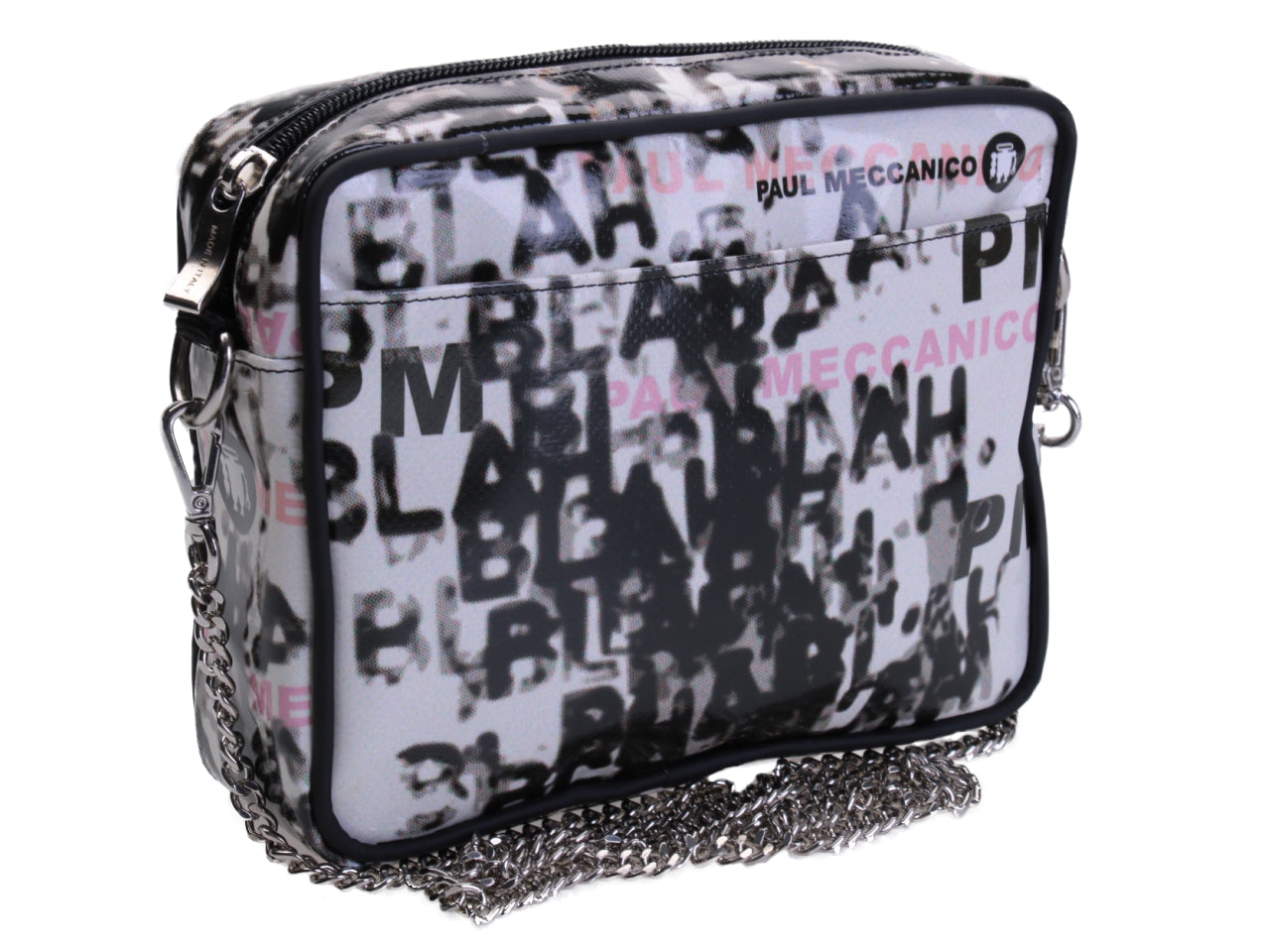 OFF WHITE CLUTCH MURALES FANTASY. MODEL PARK MADE OF LORRY TARPAULIN.