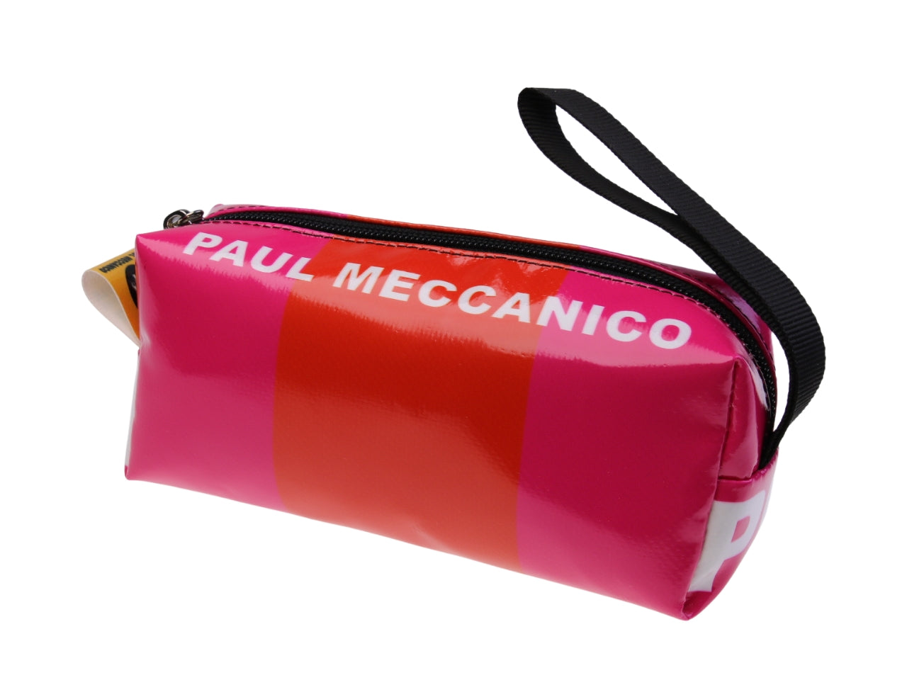 ...FUXIA AND ORANGE PENCIL CASE.