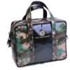 RECTANGULAR WOMEN'S BAG PIXEL CAMOUFLAGE FANTASY. MODEL PINCA MADE OF LORRY TARPAULIN.