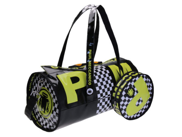 BLACK FOREST SPORTS BAG. MODEL ROLLING MADE OF LORRY TARPAULIN.